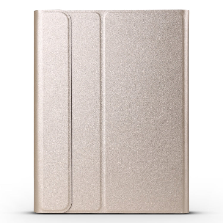 A11 Lambskin Texture Ultra-thin Bluetooth Keyboard Leather Case For iPad Air 2022 / Air 2020 10.9 & Pro 11 inch 2021 / 2020 / 2018(Gold) - Universal by PMC TechLife | Online Shopping South Africa | PMC TechLife