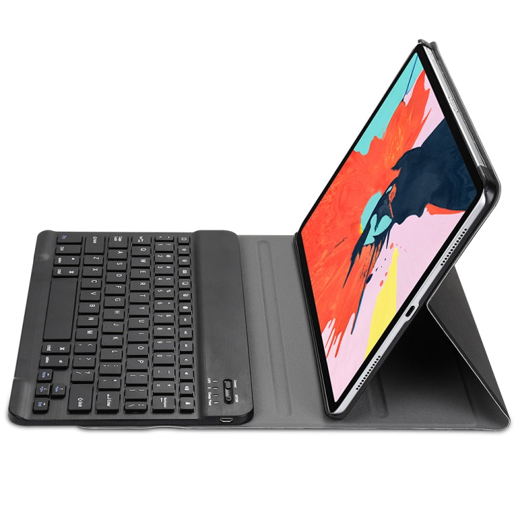 A11 Lambskin Texture Ultra-thin Bluetooth Keyboard Leather Case For iPad Air 2022 / Air 2020 10.9 & Pro 11 inch 2021 / 2020 / 2018(Blue) - Universal by PMC TechLife | Online Shopping South Africa | PMC TechLife