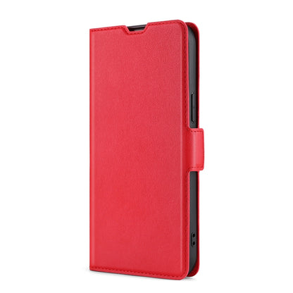 For Blackview A60 Ultra-thin Voltage Side Buckle PU + TPU Leather Phone Case(Red) - More Brand by PMC Jewellery | Online Shopping South Africa | PMC Jewellery | Buy Now Pay Later Mobicred