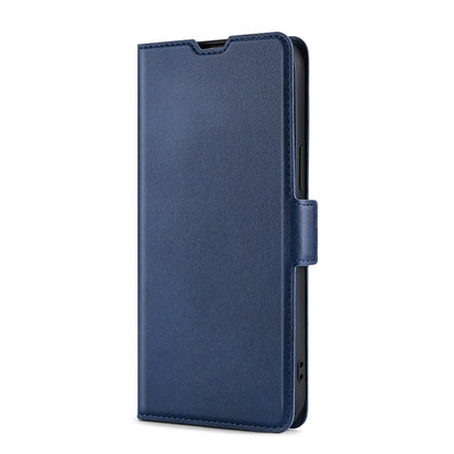 For Blackview A60 Ultra-thin Voltage Side Buckle PU + TPU Leather Phone Case(Blue) - More Brand by PMC Jewellery | Online Shopping South Africa | PMC Jewellery | Buy Now Pay Later Mobicred