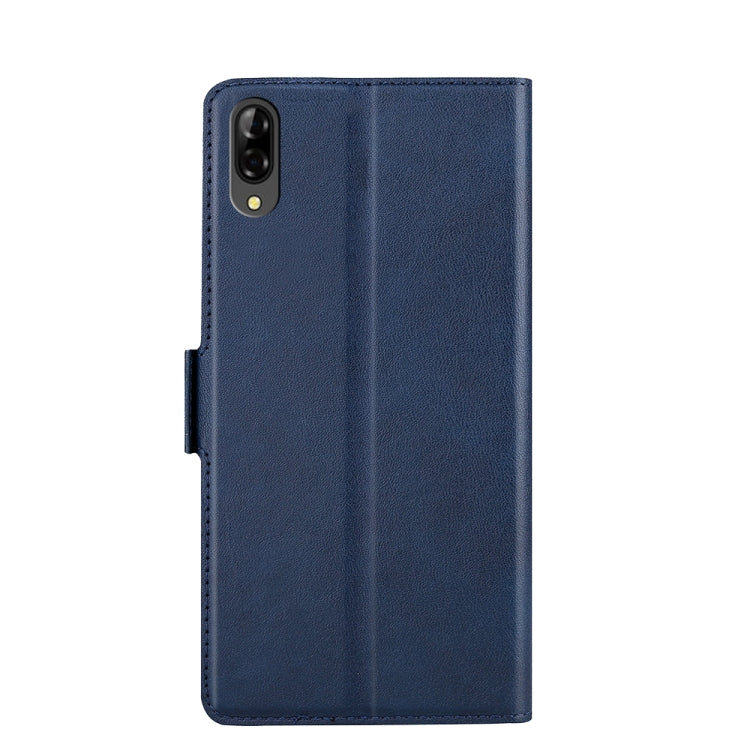 For Blackview A60 Ultra-thin Voltage Side Buckle PU + TPU Leather Phone Case(Blue) - More Brand by PMC Jewellery | Online Shopping South Africa | PMC Jewellery | Buy Now Pay Later Mobicred