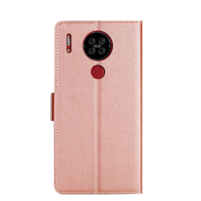 For Blackview A80 / A80S Ultra-thin Voltage Side Buckle PU + TPU Leather Phone Case(Rose Gold) - More Brand by PMC Jewellery | Online Shopping South Africa | PMC Jewellery | Buy Now Pay Later Mobicred