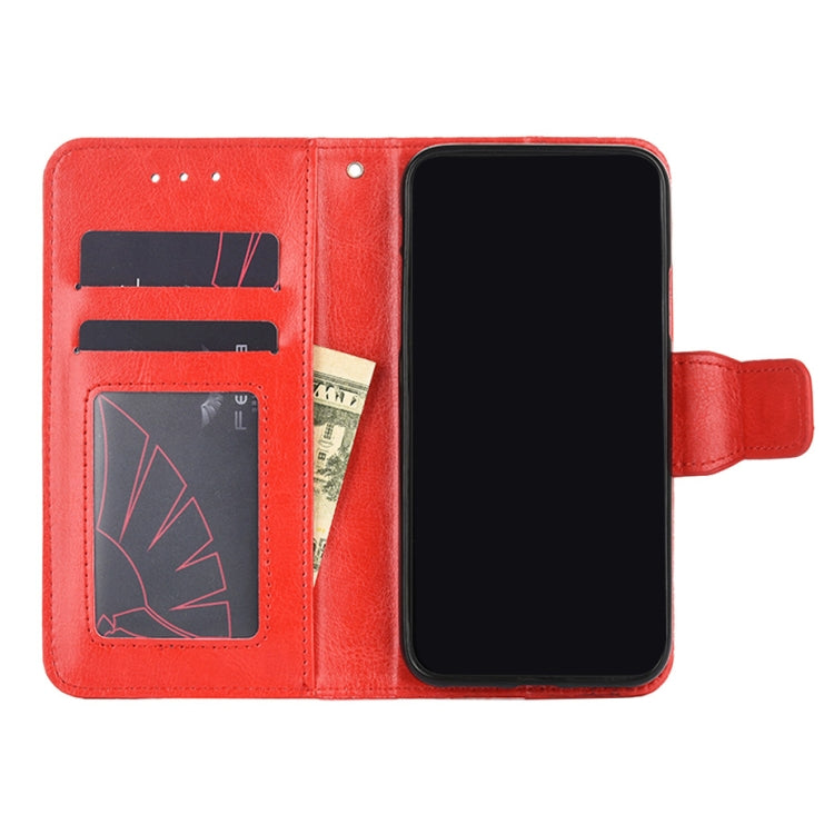 For Blackview A70 Crystal Texture Leather Phone Case(Red) - More Brand by PMC Jewellery | Online Shopping South Africa | PMC Jewellery | Buy Now Pay Later Mobicred