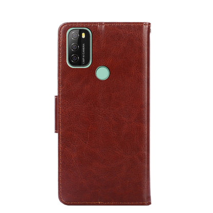 For Blackview A70 Crystal Texture Leather Phone Case(Brown) - More Brand by PMC Jewellery | Online Shopping South Africa | PMC Jewellery | Buy Now Pay Later Mobicred