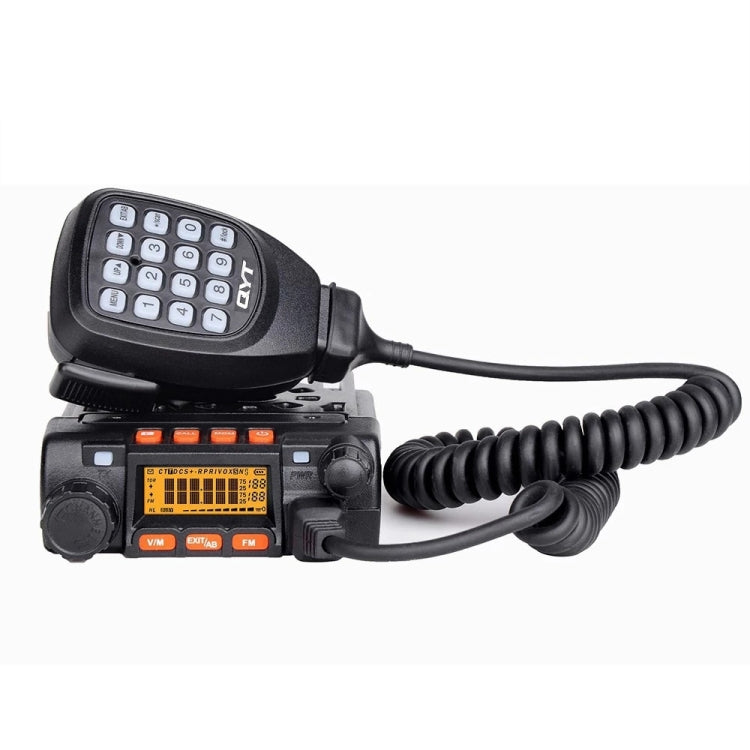 QYT KT-8900 25W Dual Band Mobile Radio Car Walkie Talkie with Display - Car Walkie Talkie by PMC TechLife | Online Shopping South Africa | PMC TechLife