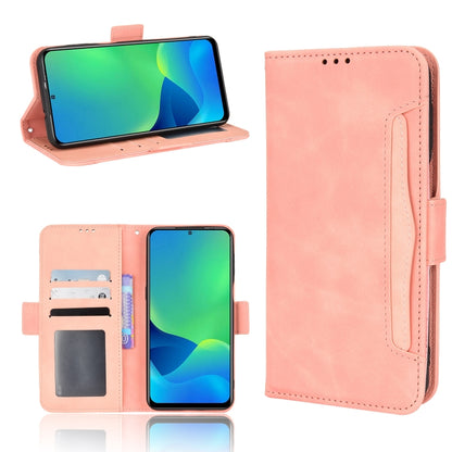 For Ulefone Note 13P Skin Feel Calf Pattern Leather Phone Case(Pink) - Ulefone Cases by PMC Jewellery | Online Shopping South Africa | PMC Jewellery | Buy Now Pay Later Mobicred