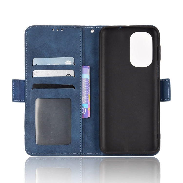 For Ulefone Note 13P Skin Feel Calf Pattern Leather Phone Case(Blue) - Ulefone Cases by PMC Jewellery | Online Shopping South Africa | PMC Jewellery | Buy Now Pay Later Mobicred