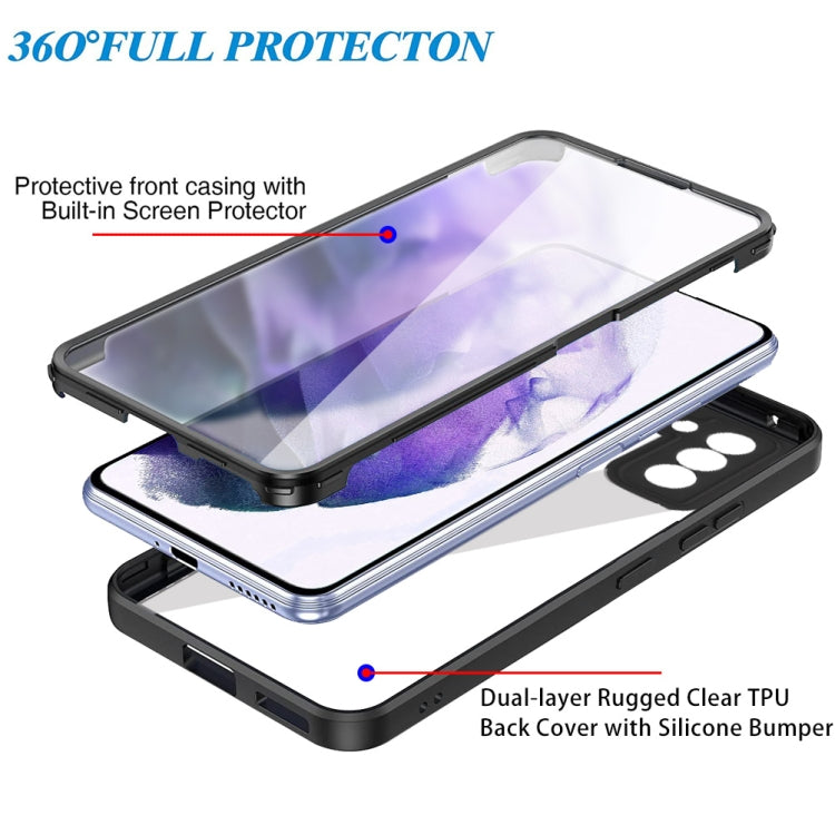 For Samsung Galaxy S22 5G Acrylic + TPU 360 Degrees Full Coverage Shockproof Phone Case(Purple) - Galaxy S22 5G Cases by PMC TechLife | Online Shopping South Africa | PMC TechLife