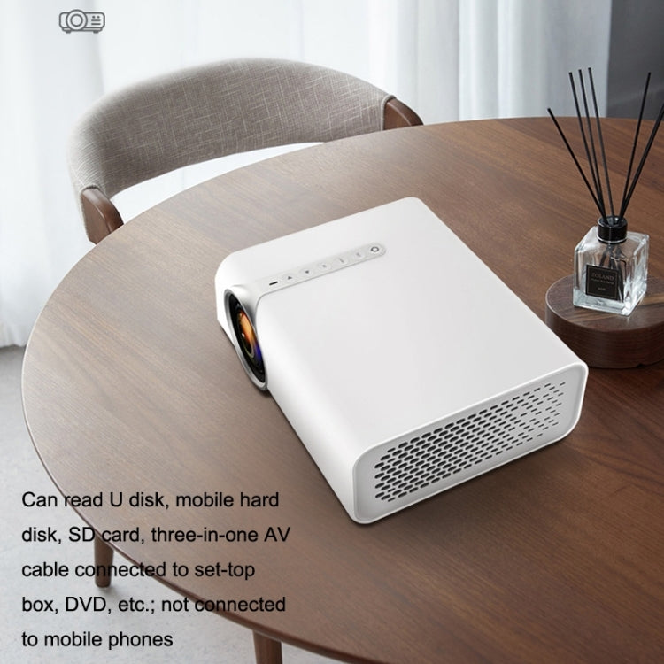 YG530 LED Small 1080P Wireless Screen Mirroring Projector, Power Plug:AU Plug(Black) - free shipping - PMC Jewellery - Order now!