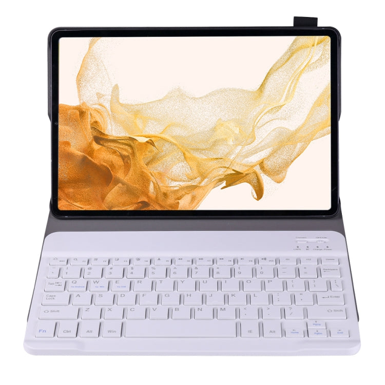 A700 Ultra-thin Bluetooth Keyboard Leather Case For Samsung Galaxy Tab S8 11 inch SM-X700 / SM-X706(Gold) - free shipping - PMC TechLife - Order now!