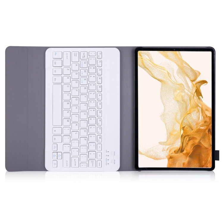 A700 Ultra-thin Bluetooth Keyboard Leather Case For Samsung Galaxy Tab S8 11 inch SM-X700 / SM-X706(Rose Gold) - Samsung Keyboard by PMC TechLife | Online Shopping South Africa | PMC TechLife | Buy Now Pay Later Mobicred
