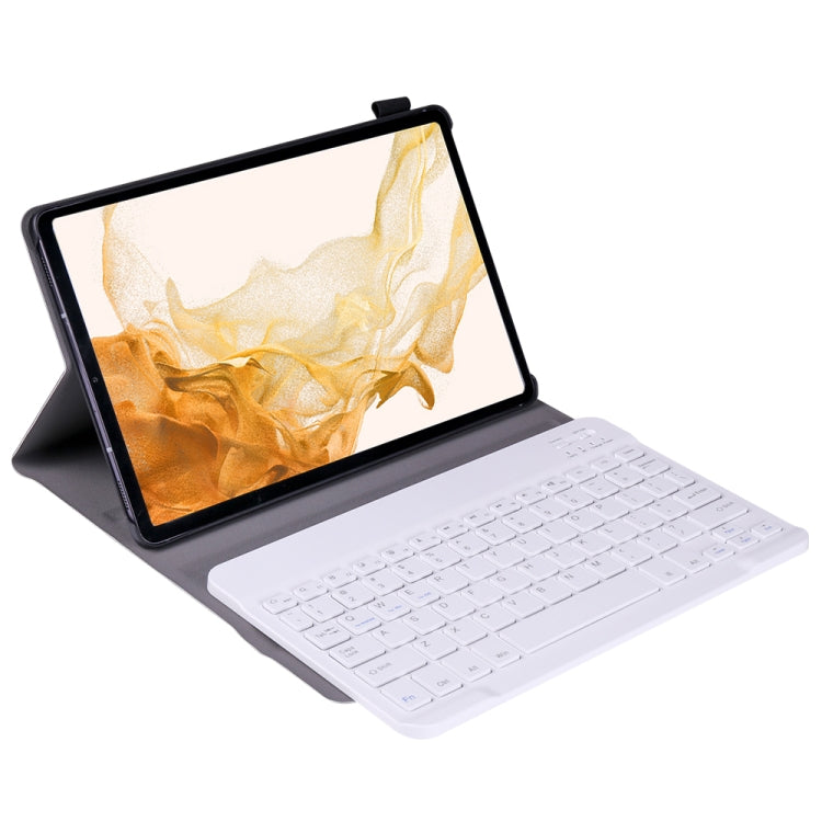 A700 Ultra-thin Bluetooth Keyboard Leather Case For Samsung Galaxy Tab S8 11 inch SM-X700 / SM-X706(Rose Gold) - Samsung Keyboard by PMC TechLife | Online Shopping South Africa | PMC TechLife | Buy Now Pay Later Mobicred