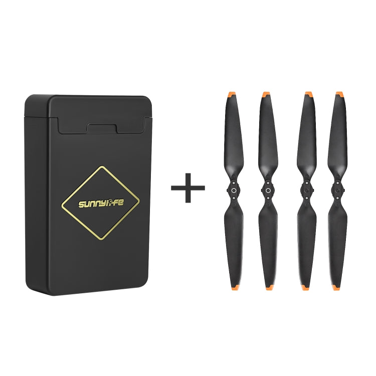 Sunnylife M3-SN376 2 Pairs Propeller Blade + Storage Box for DJI Mavic 3(Orange) - DIY Propeller by Sunnylife | Online Shopping South Africa | PMC Jewellery | Buy Now Pay Later Mobicred