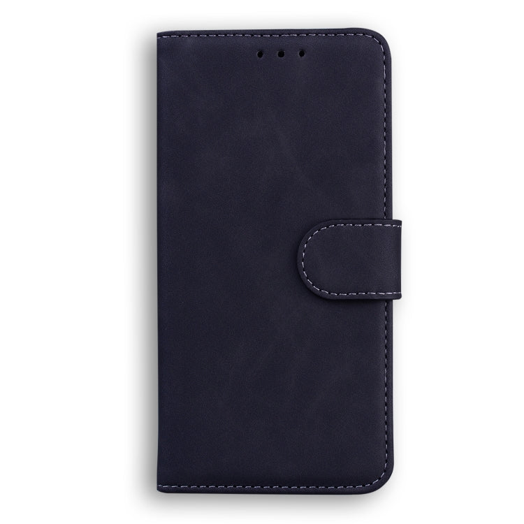 For Blackview A60 Skin Feel Pure Color Flip Leather Phone Case(Black) - More Brand by PMC Jewellery | Online Shopping South Africa | PMC Jewellery