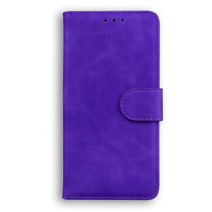 For Blackview A80 Skin Feel Pure Color Flip Leather Phone Case(Purple) - More Brand by PMC Jewellery | Online Shopping South Africa | PMC Jewellery | Buy Now Pay Later Mobicred