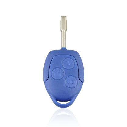 A153 Straight Car Key Shell Round Embryo Metal Embryo Length 35mm for Ford Transit 3-button - Car Key Cases by PMC Jewellery | Online Shopping South Africa | PMC Jewellery