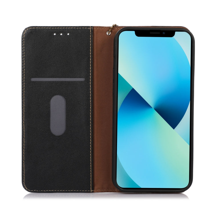 For Sony Xperia 1 IV KHAZNEH Nappa Top Layer Cowhide Leather Phone Case(Black) - Sony Cases by PMC TechLife | Online Shopping South Africa | PMC TechLife | Buy Now Pay Later Mobicred