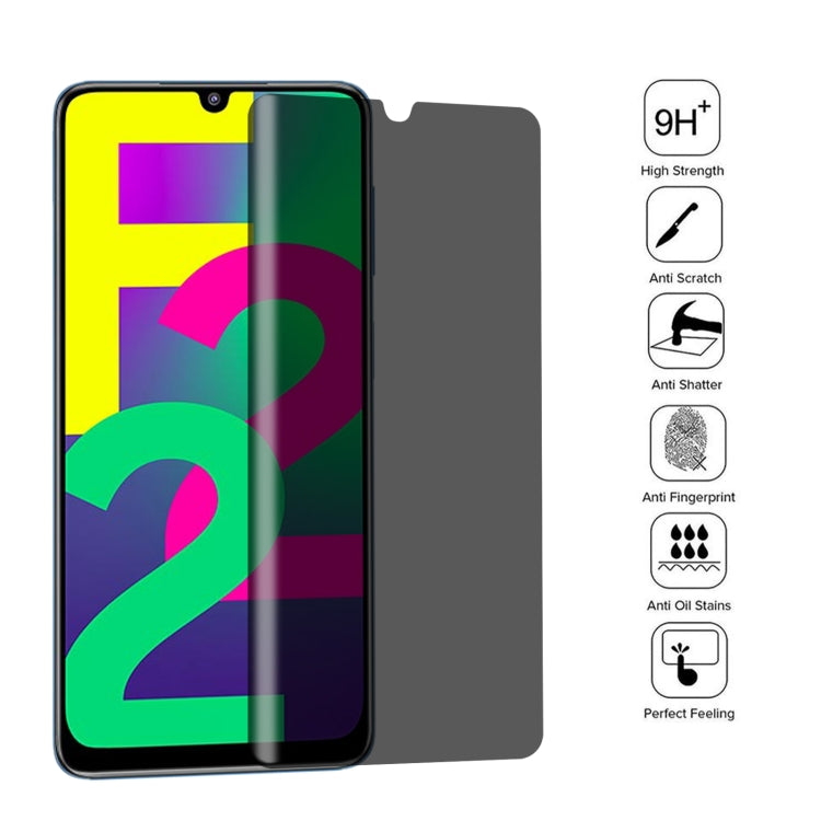Full Cover Anti-peeping Tempered Glass Film For Samsung Galaxy F22 - free shipping - PMC TechLife - Order now!