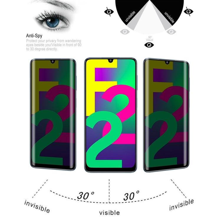 Full Cover Anti-peeping Tempered Glass Film For Samsung Galaxy F22 - free shipping - PMC TechLife - Order now!