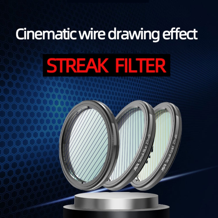 JSR Starlight Drawing Camera Lens Filter, Size:82mm(Streak Blue) - free shipping - PMC TechLife - Order now!