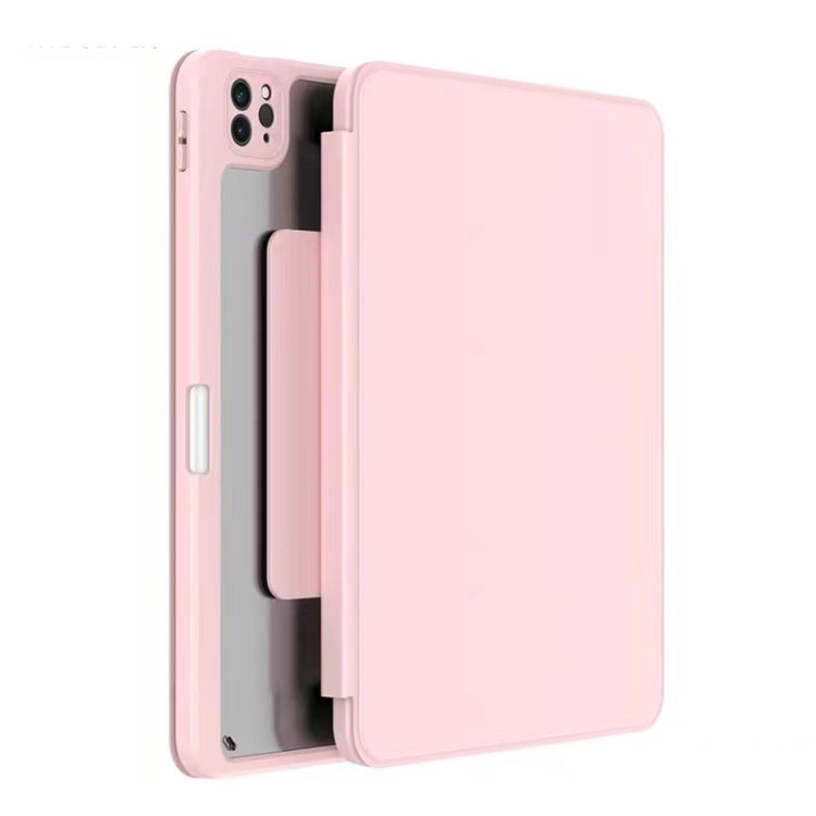 For iPad 10.2 2021 / 2020 / 2019 Mutural Jianshang Series Tablet Leather Smart Case(Pink) - free shipping - PMC TechLife - Order now!