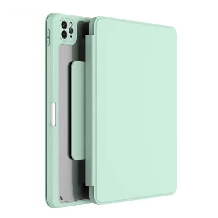 For iPad 10.2 2021 / 2020 / 2019 Mutural Jianshang Series Tablet Leather Smart Case(Mint Green) - free shipping - PMC TechLife - Order now!