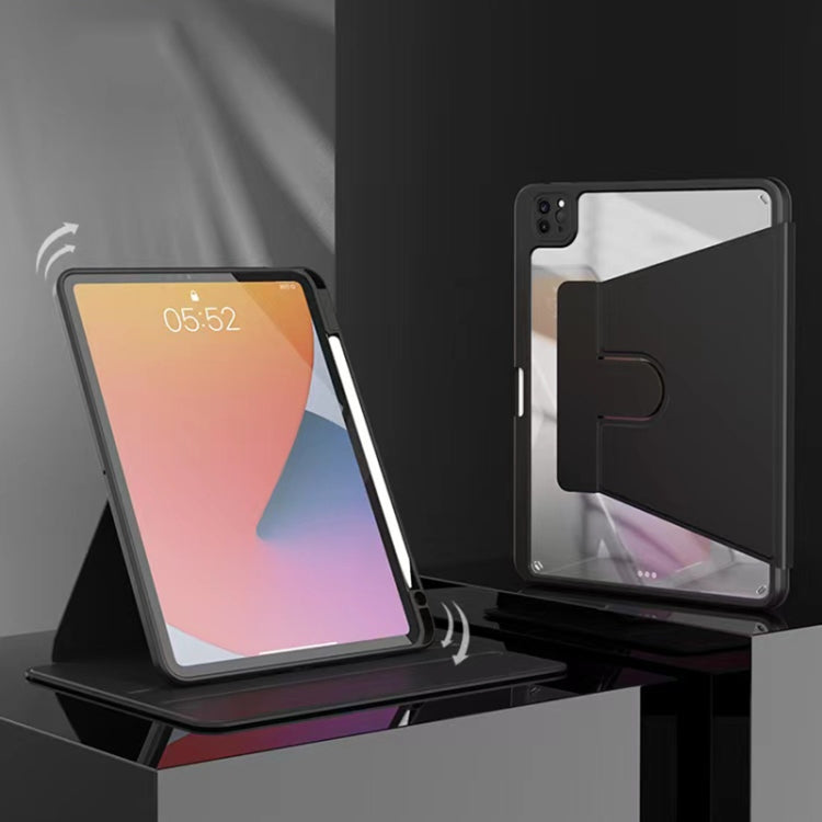 For iPad 10.2 2021 / 2020 / 2019 Mutural Jianshang Series Tablet Leather Smart Case(Black) - free shipping - PMC TechLife - Order now!