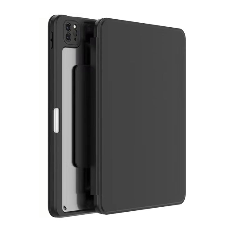 For iPad Pro 12.9 2022 / 2021 / 2020 / 2018 Mutural Jianshang Series Tablet Leather Smart Case(Black) - free shipping - PMC TechLife - Order now!
