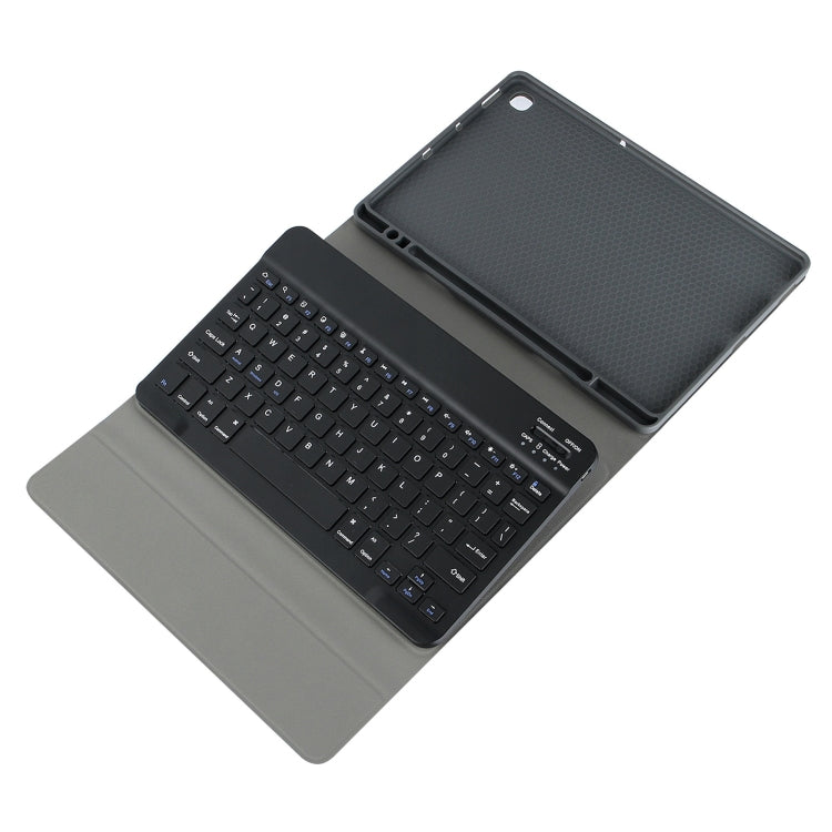 Square Cap Bluetooth Keyboard Leather Case with Pen Slot for Samsung Galaxy Tab S6 Lite(Black) - Samsung Keyboard by PMC Jewellery | Online Shopping South Africa | PMC Jewellery