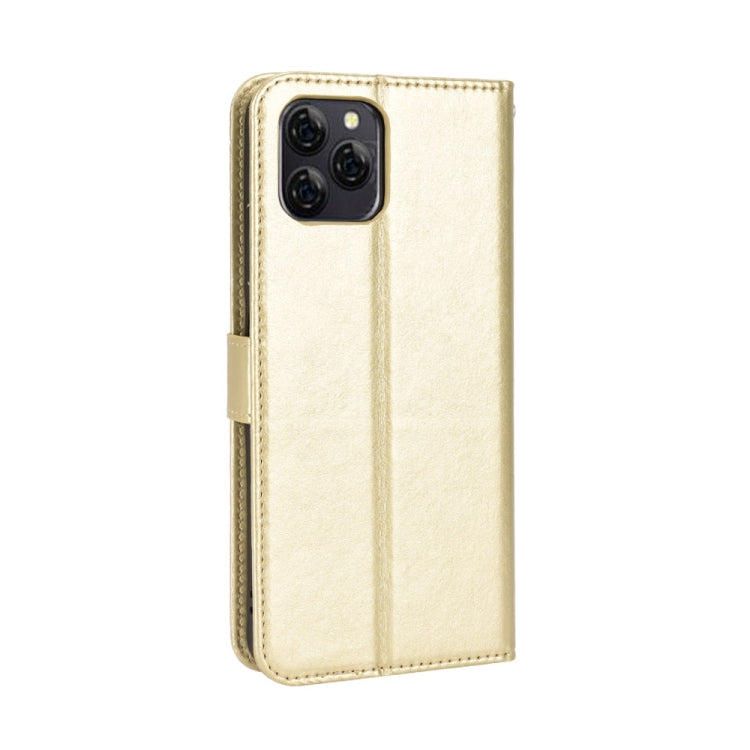 For Blackview A95 Retro Crazy Horse Texture Leather Phone Case(Gold) - More Brand by PMC Jewellery | Online Shopping South Africa | PMC Jewellery | Buy Now Pay Later Mobicred