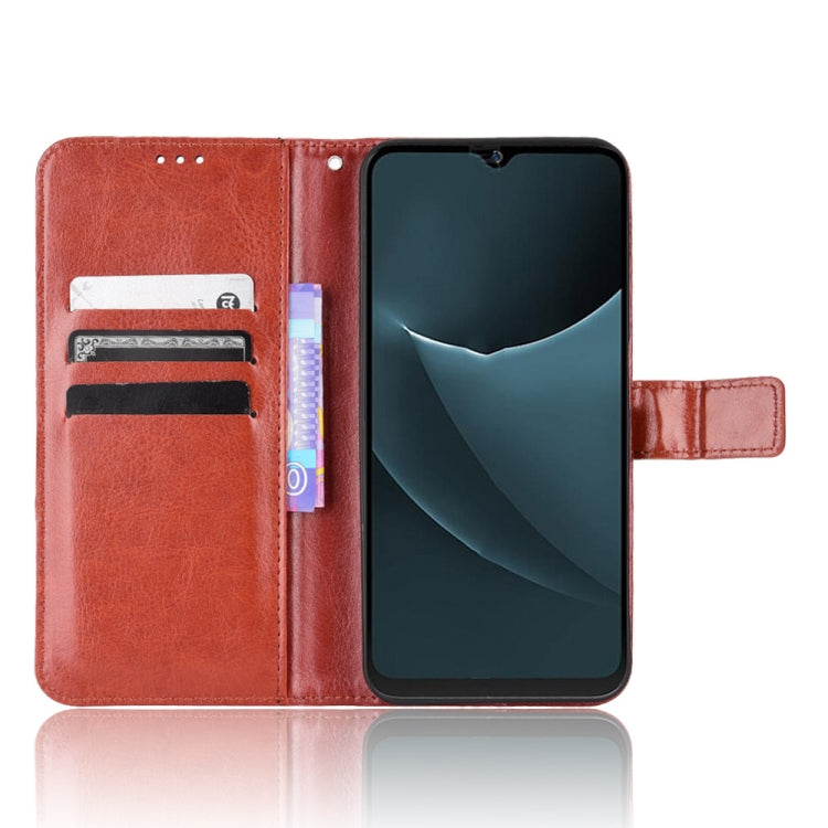 For Blackview A95 Retro Crazy Horse Texture Leather Phone Case(Brown) - More Brand by PMC Jewellery | Online Shopping South Africa | PMC Jewellery | Buy Now Pay Later Mobicred