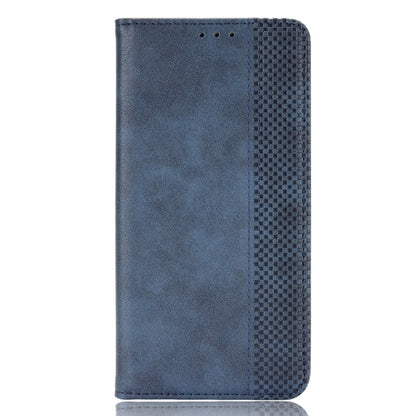 For Blackview A55 Pro Magnetic Buckle Retro Texture Leather Phone Case(Blue) - More Brand by PMC Jewellery | Online Shopping South Africa | PMC Jewellery | Buy Now Pay Later Mobicred