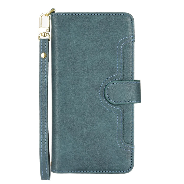 For Doogee S86 / S86 Pro Litchi Texture Zipper Leather Phone Case(Green) - Doogee Cases by PMC Jewellery | Online Shopping South Africa | PMC Jewellery | Buy Now Pay Later Mobicred