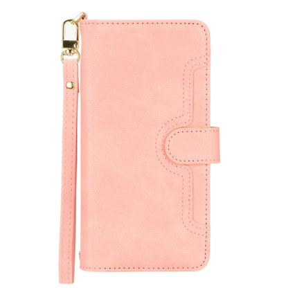 For Doogee S88 Pro / S88 Plus Litchi Texture Zipper Leather Phone Case(Pink) - Doogee Cases by PMC Jewellery | Online Shopping South Africa | PMC Jewellery | Buy Now Pay Later Mobicred