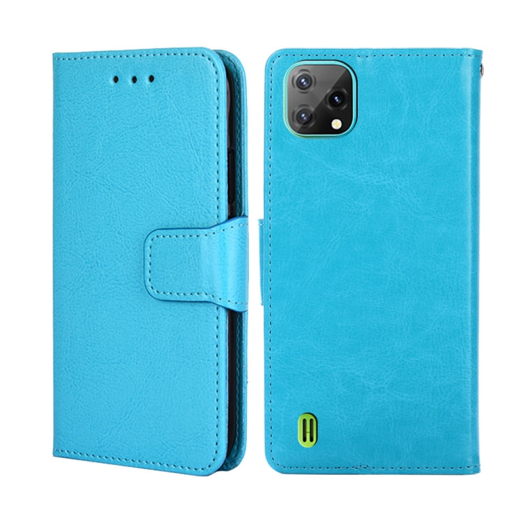 For Blackview A55 Crystal Texture Leather Phone Case(Sky Blue) - More Brand by PMC Jewellery | Online Shopping South Africa | PMC Jewellery | Buy Now Pay Later Mobicred