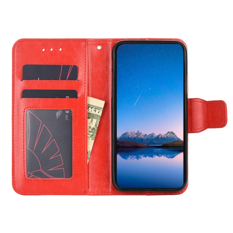 For Blackview A55 Pro Crystal Texture Leather Phone Case(Red) - Huawei Cases by PMC Jewellery | Online Shopping South Africa | PMC Jewellery | Buy Now Pay Later Mobicred