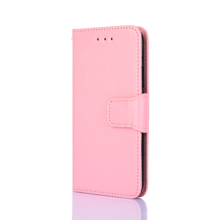 For Blackview A95 Crystal Texture Leather Phone Case(Pink) - More Brand by PMC Jewellery | Online Shopping South Africa | PMC Jewellery | Buy Now Pay Later Mobicred