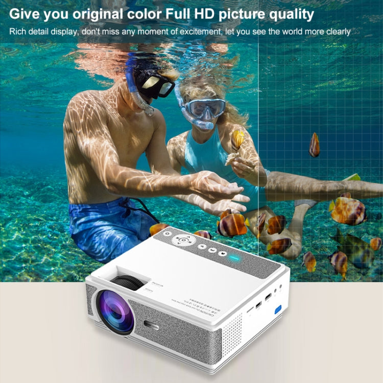 E460 1280x720P 120ANSI LCD LED Smart Projector, Basic Version, Plug Type:EU Plug - LED Projector by PMC Jewellery | Online Shopping South Africa | PMC Jewellery | Buy Now Pay Later Mobicred