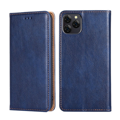 For Blackview A95 Pure Color Magnetic Leather Phone Case(Blue) - More Brand by PMC Jewellery | Online Shopping South Africa | PMC Jewellery | Buy Now Pay Later Mobicred