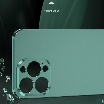 For iPhone 13 Pro Max Electroplating Frosted Frameless Phone Case (Green) - iPhone 13 Pro Max Cases by PMC Jewellery | Online Shopping South Africa | PMC Jewellery | Buy Now Pay Later Mobicred