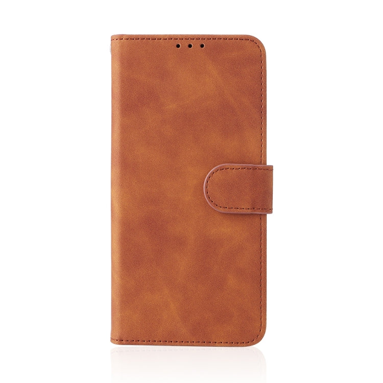 For Blackview A50 Skin Feel Magnetic Flip Leather Phone Case(Brown) - More Brand by PMC Jewellery | Online Shopping South Africa | PMC Jewellery