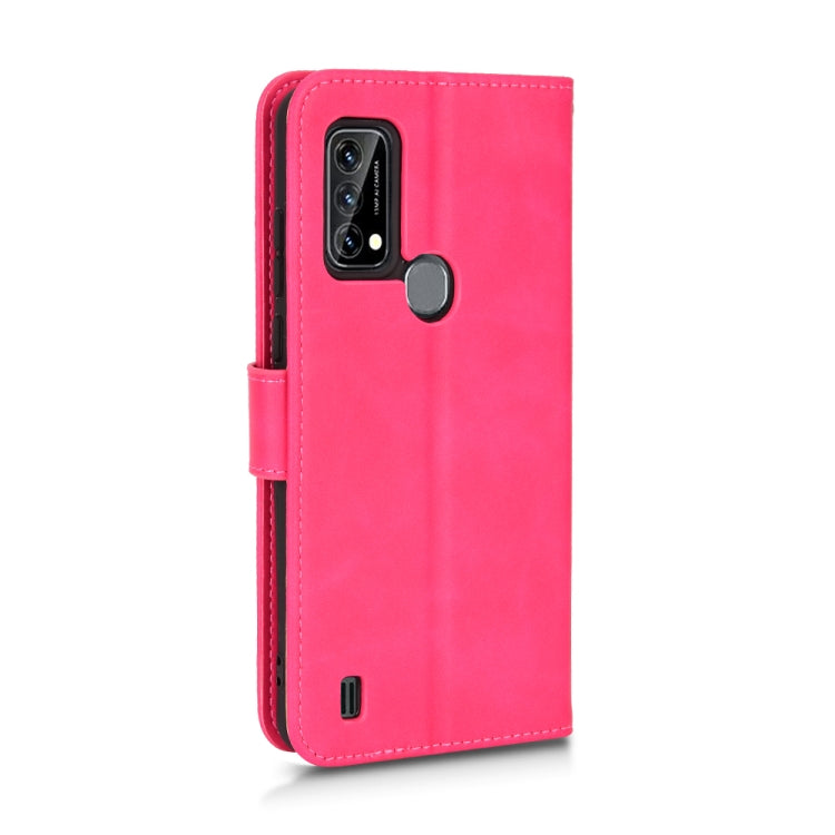 For Blackview A50 Skin Feel Magnetic Flip Leather Phone Case(Rose Red) - More Brand by PMC Jewellery | Online Shopping South Africa | PMC Jewellery | Buy Now Pay Later Mobicred