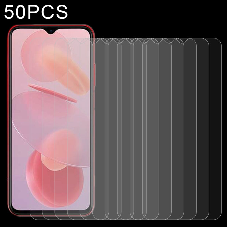 50 PCS 0.26mm 9H 2.5D Tempered Glass Film For Ulefone Note 12 - Ulefone Tempered Glass by PMC Jewellery | Online Shopping South Africa | PMC Jewellery | Buy Now Pay Later Mobicred