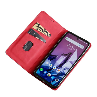 For Blackview A55 Skin Feel Magnetic Horizontal Flip Leather Phone Case(Red) - More Brand by PMC Jewellery | Online Shopping South Africa | PMC Jewellery | Buy Now Pay Later Mobicred