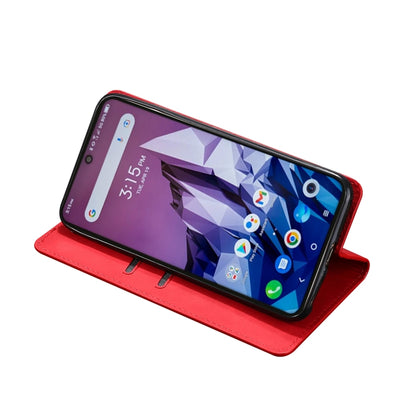 For Blackview A55 Skin Feel Magnetic Horizontal Flip Leather Phone Case(Red) - More Brand by PMC Jewellery | Online Shopping South Africa | PMC Jewellery | Buy Now Pay Later Mobicred