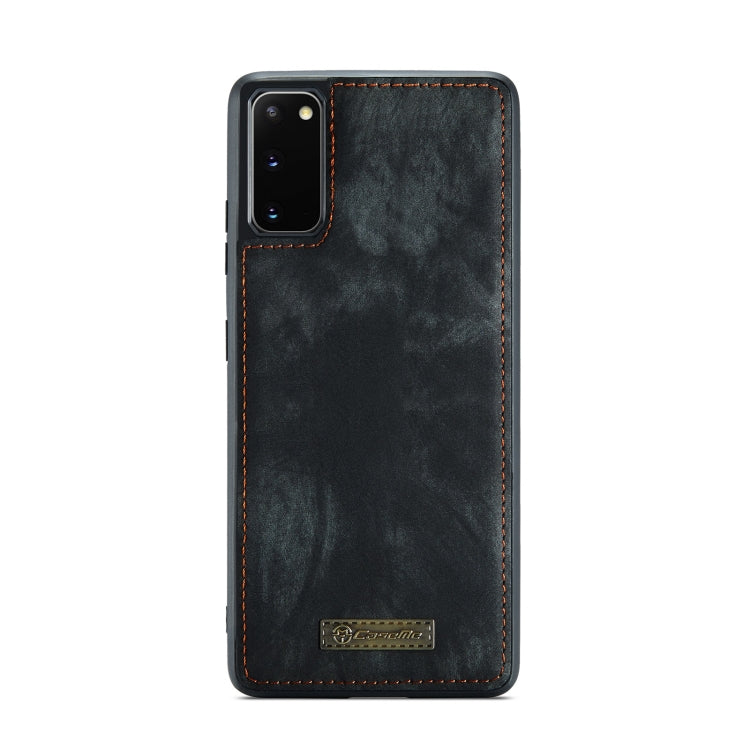 For Galaxy S20 CaseMe Detachable Multifunctional Horizontal Flip Leather Case, with Card Slot & Holder & Zipper Wallet & Photo Frame(Black) - Galaxy Phone Cases by CaseMe | Online Shopping South Africa | PMC Jewellery | Buy Now Pay Later Mobicred