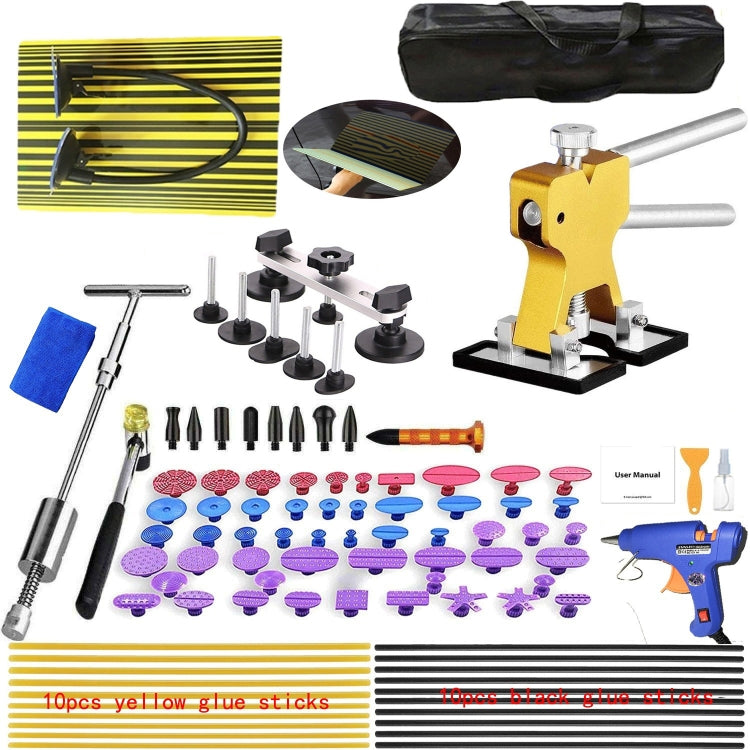 D3 96 in 1 Car Paintless Dent Dings Repair Lifter Tools Kit, Plug Type:Cigarette Lighter Plug - Sheet Metal Tools by PMC Jewellery | Online Shopping South Africa | PMC Jewellery | Buy Now Pay Later Mobicred