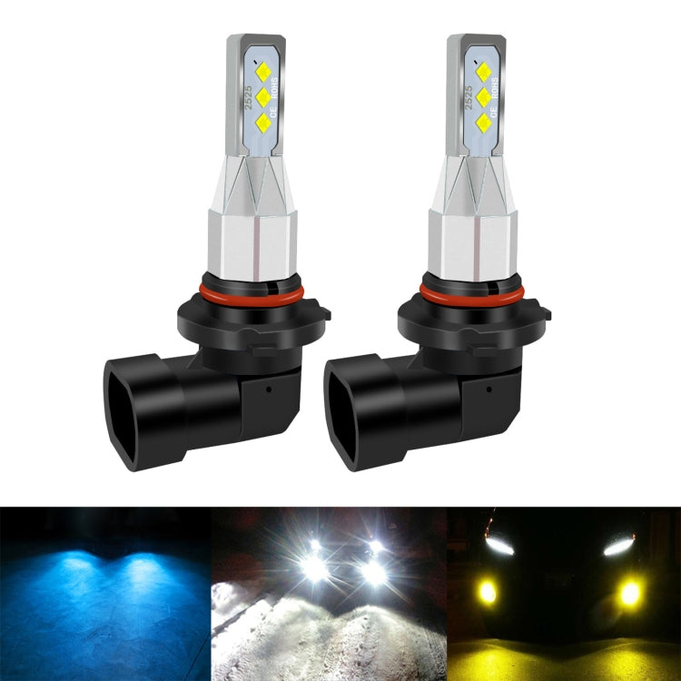 1 Pair 9006 DC 12V-24V 12W 1800LM Car LED Fog Light(White Light) - Fog / Driving Lights by PMC Jewellery | Online Shopping South Africa | PMC Jewellery | Buy Now Pay Later Mobicred