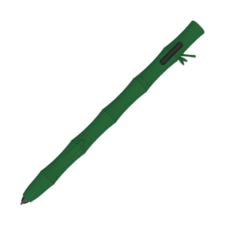 For Samsung Galaxy Tab S6 Lite LOVE MEI Bamboo Liquid Silicone Gel Stylus Pen Protective Case(Dark Green) - Pencil Accessories by LOVE MEI | Online Shopping South Africa | PMC TechLife