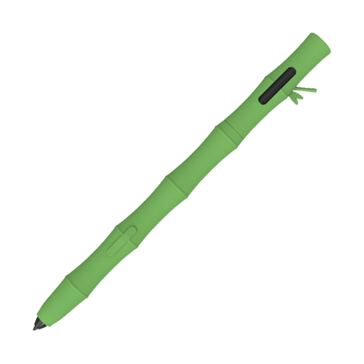 For Samsung Galaxy Tab S6 Lite LOVE MEI Bamboo Liquid Silicone Gel Stylus Pen Protective Case(Light Green) - Pencil Accessories by LOVE MEI | Online Shopping South Africa | PMC TechLife | Buy Now Pay Later Mobicred